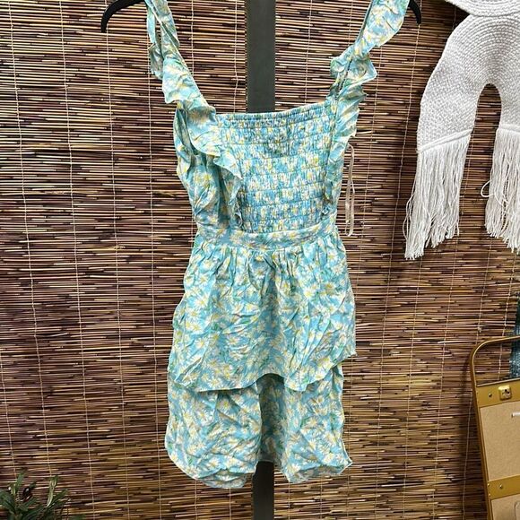 Womens Floral Cut Out Sundress - Picture 2 of 3